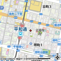 Bar 蒼周辺の地図