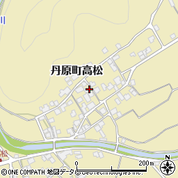 愛媛県西条市丹原町高松甲-1334周辺の地図