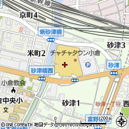 Ｐ２小倉店周辺の地図