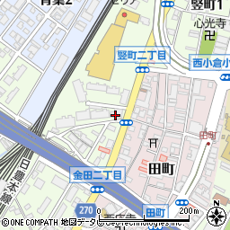 サンシャインプリンセス北九州周辺の地図