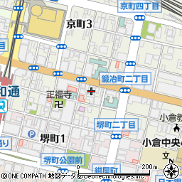 北九州予備校　直営小倉寮周辺の地図