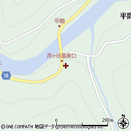 徳島県勝浦郡上勝町福原古川周辺の地図