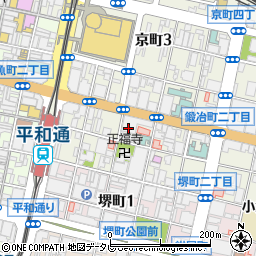 西日本シティ銀行北九州営業部 ＡＴＭ周辺の地図
