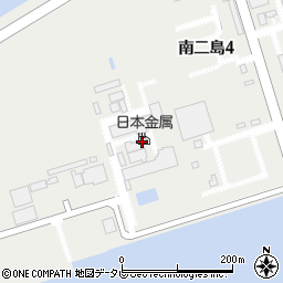 日本金属周辺の地図