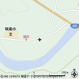 和歌山県田辺市龍神村福井1176周辺の地図