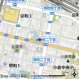 東京海上日動火災保険株式会社　事故のご報告ご相談関係・九州損害サービス第一部北九州損害サービス第二課周辺の地図