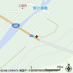 和歌山県田辺市龍神村福井2145周辺の地図
