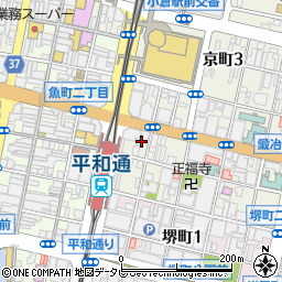 三井住友信託銀行北九州支店周辺の地図