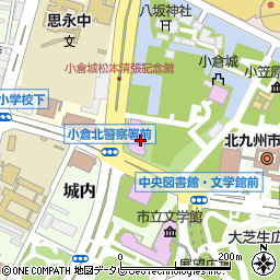 松本清張記念館周辺の地図