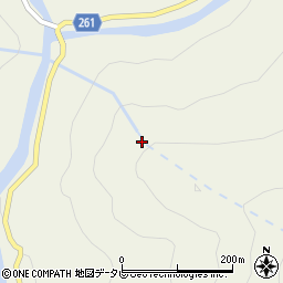 徳島県三好市東祖谷菅生578-2周辺の地図