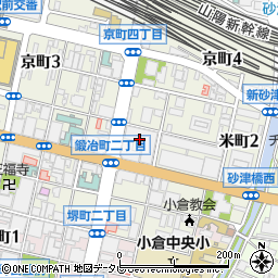 株式会社東京商工リサーチ　北九州支店周辺の地図