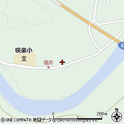 和歌山県田辺市龍神村福井1092周辺の地図