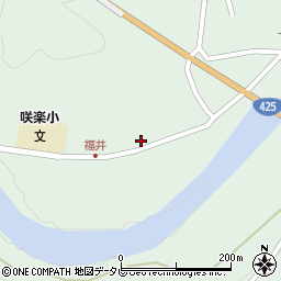 和歌山県田辺市龍神村福井1093周辺の地図