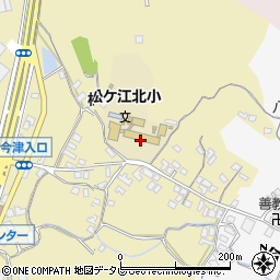 北九州市立松ヶ江北小学校周辺の地図