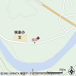 和歌山県田辺市龍神村福井1183周辺の地図