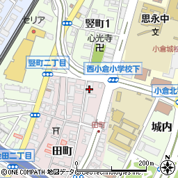 日経北九州電波会館周辺の地図