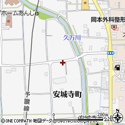 愛媛県松山市安城寺町1505周辺の地図