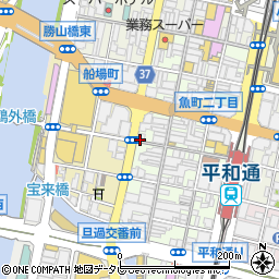 西日本シティ銀行みかげ通り ＡＴＭ周辺の地図