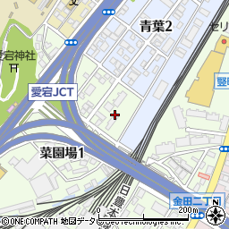 福岡県北九州市小倉北区菜園場1丁目1周辺の地図