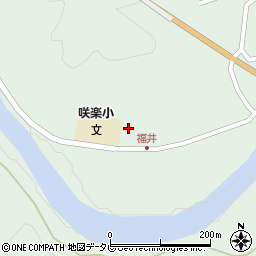 和歌山県田辺市龍神村福井1038周辺の地図