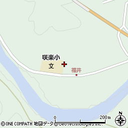 和歌山県田辺市龍神村福井977周辺の地図