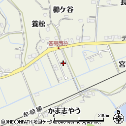 徳島県阿南市内原町養松27-11周辺の地図