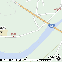 和歌山県田辺市龍神村福井1174周辺の地図