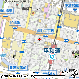 ＪＴＢ九州　北九州支店周辺の地図