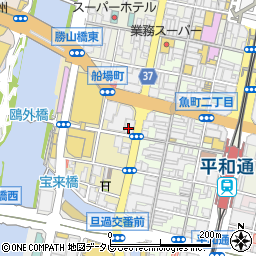 ビジョンメガネ小倉本店周辺の地図