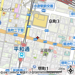ＫＬ合人社北九州支店周辺の地図
