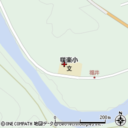 和歌山県田辺市龍神村福井967周辺の地図