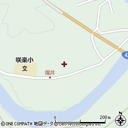 和歌山県田辺市龍神村福井1096周辺の地図
