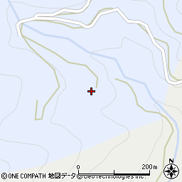 徳島県勝浦郡上勝町生実福山54周辺の地図