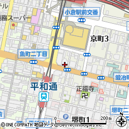大分銀行小倉支店 ＡＴＭ周辺の地図