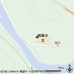 和歌山県田辺市龍神村福井1028周辺の地図