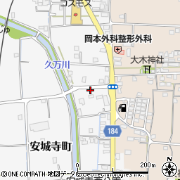 愛媛県松山市安城寺町1316周辺の地図
