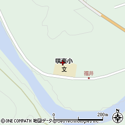 和歌山県田辺市龍神村福井1029周辺の地図
