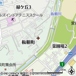 福岡県北九州市小倉北区板櫃町7周辺の地図