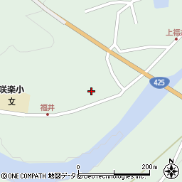 和歌山県田辺市龍神村福井1161周辺の地図