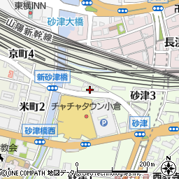富士学院　小倉校周辺の地図