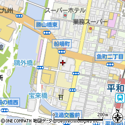 福岡銀行　小倉支店北九州ローンセンター周辺の地図