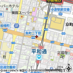 株式会社三井住友銀行　北九州法人営業部周辺の地図