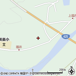 和歌山県田辺市龍神村福井1160周辺の地図