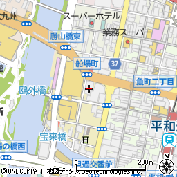 福岡銀行小倉支店周辺の地図