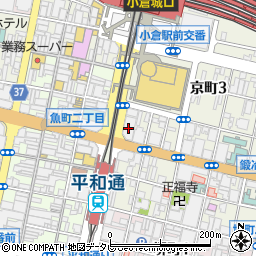 株式会社九州博報堂　北九州支社周辺の地図