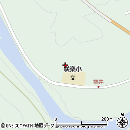 和歌山県田辺市龍神村福井1052周辺の地図