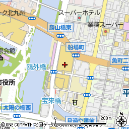 井筒屋小倉店　本館８Ｆ・布屋太兵衛周辺の地図