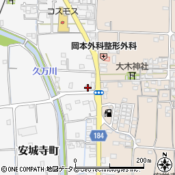 愛媛県松山市安城寺町1529周辺の地図