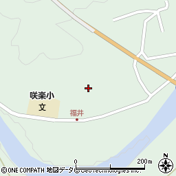 和歌山県田辺市龍神村福井1072周辺の地図