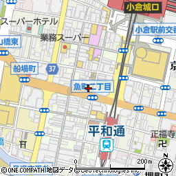 福岡県不動産鑑定士協会（公益社団法人）北九州支部周辺の地図